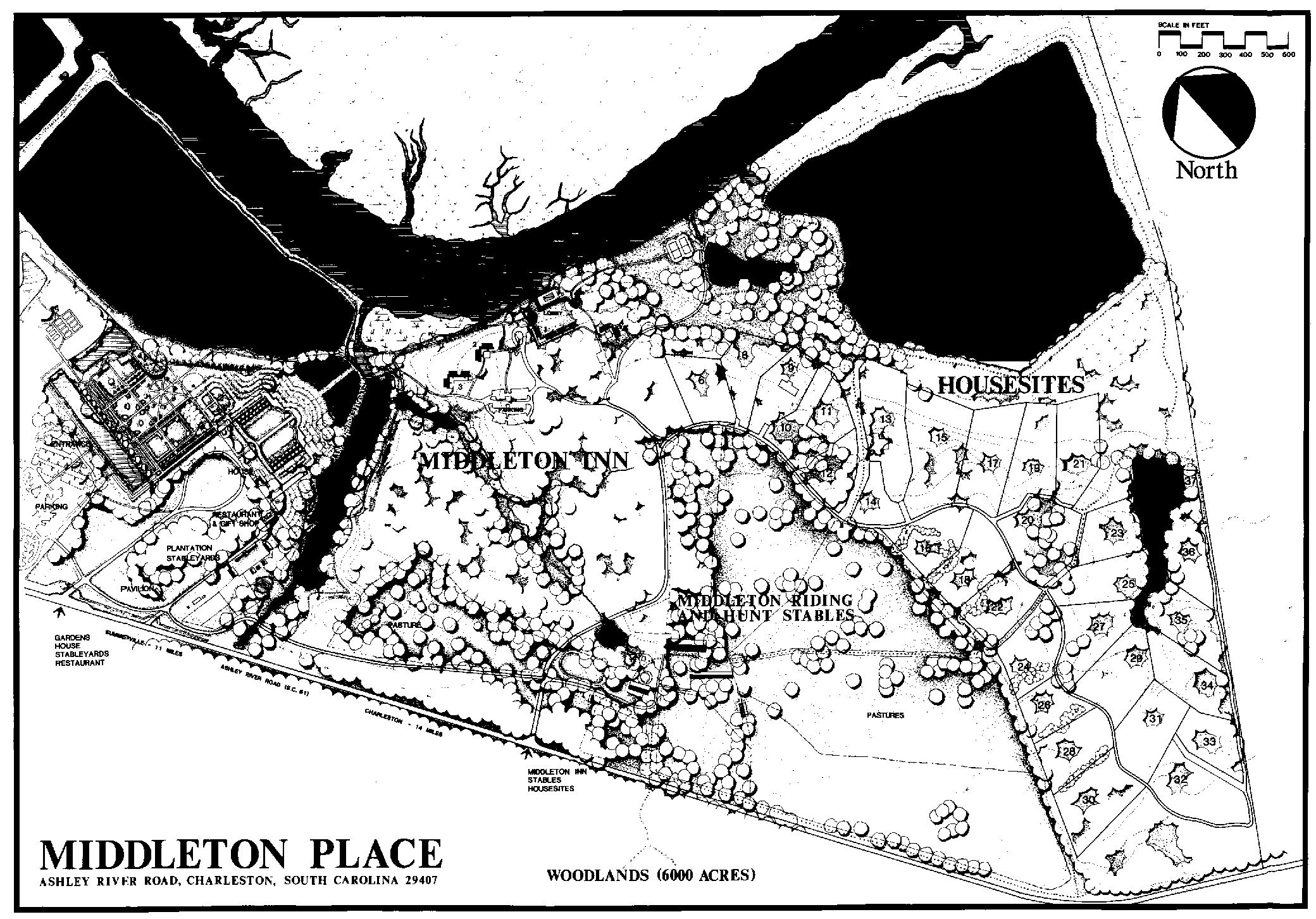House Sites at Middleton Place
